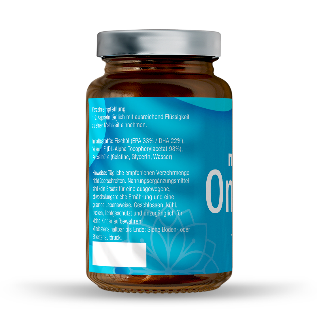 Omega 3 + Vitamin E, 60 Kapseln